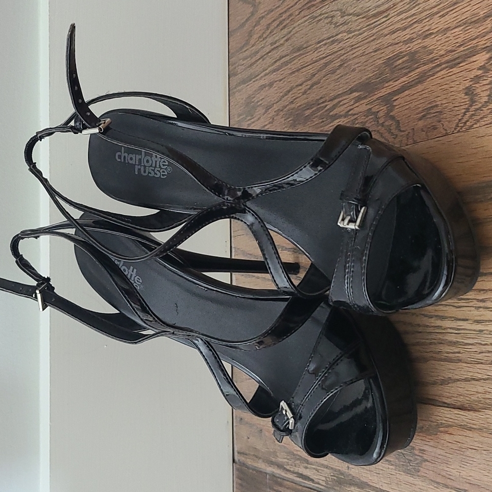 Black Stiletto Heel Shoes